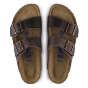 Birkenstock Arizona Soft Footbed Oiled Leather Sandal Unisex Shoes