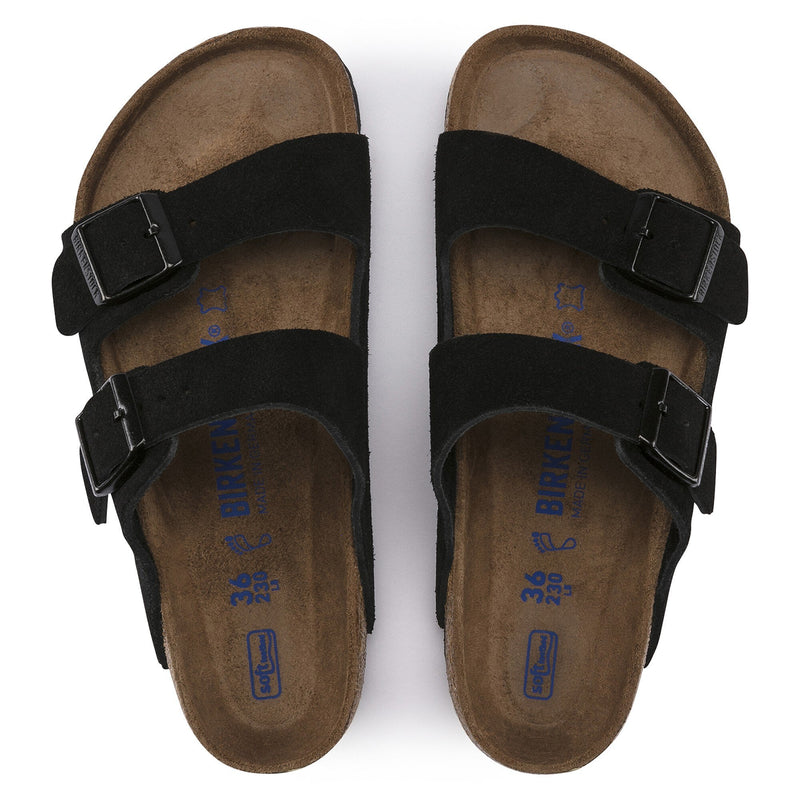 Birkenstock Arizona Soft Footbed Suede Leather Sandal Unisex Shoes 809410343208