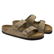 Birkenstock Arizona Soft Footbed Suede Leather Sandal Unisex Shoes