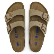 Birkenstock Arizona Soft Footbed Suede Leather Sandal Unisex Shoes