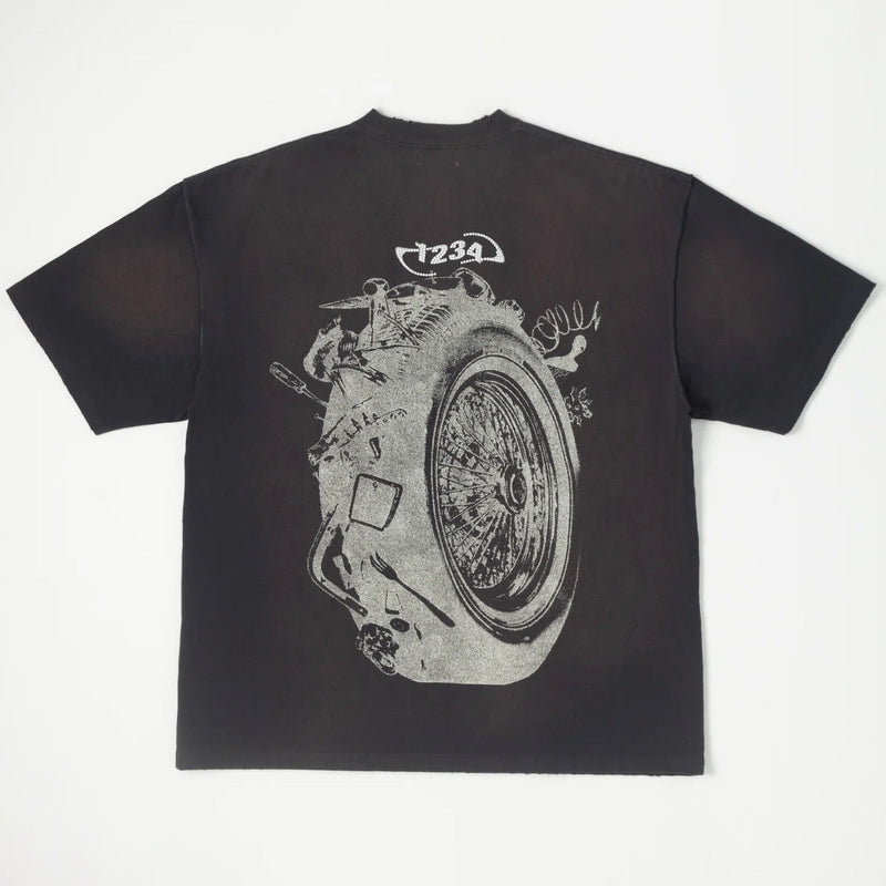 BLDG4 Wheels Knit T-Shirt Men’s T-Shirts BLDG4.