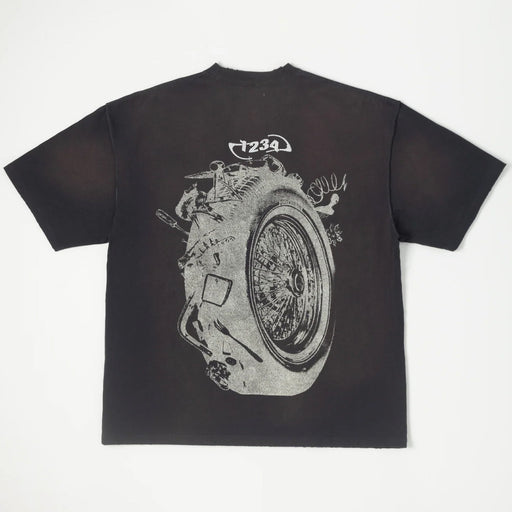 BLDG4 Wheels Knit T-Shirt Men’s T-Shirts BLDG4.