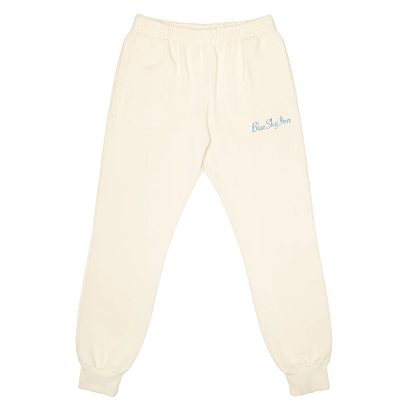 Blue Sky Inn Cream Logo Sweatpants Men’s Pants 8052275935398