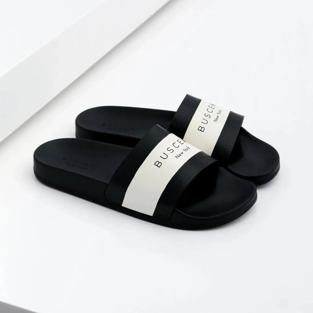 シューズ(男性用) CLUBHAUS My Own SlideSandals - Black CS COMFORT ADJUSTABLE SLIDES – Capelli Sport