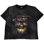 Dead Serene Flame Skull T-Shirt Men’s T-Shirts 524676