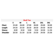 Dead Serene Flame Skull T-Shirt Men’s T-Shirts