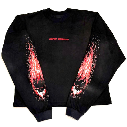 Dead Serene Horror Long Sleeve Men’s T-Shirts 524665