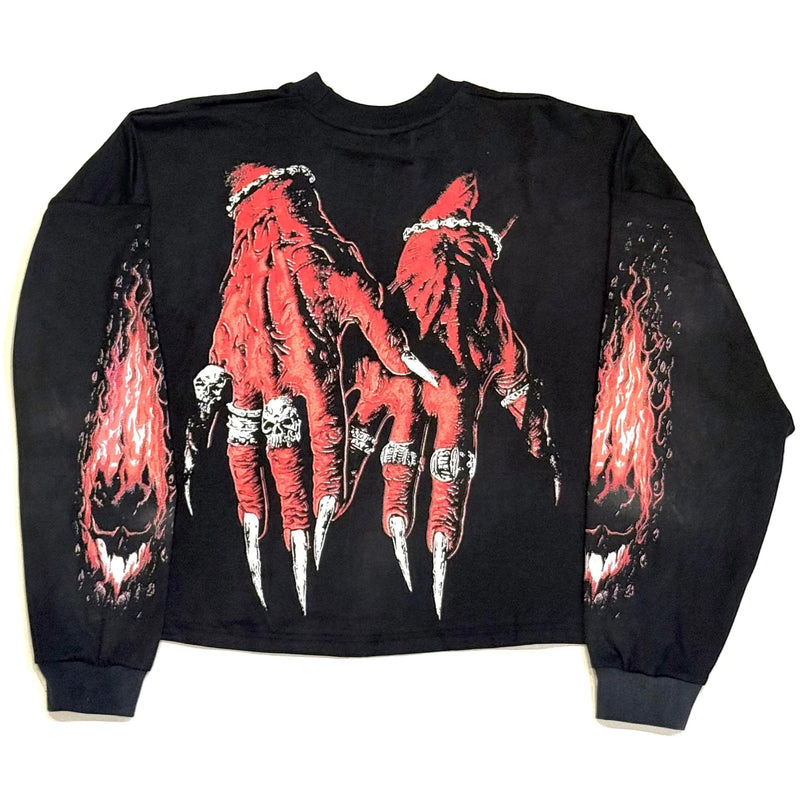 Dead Serene Horror Long Sleeve Men’s T-Shirts