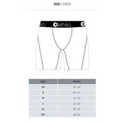 Ethika Men’s Mid Bomber Ascended Boxer Briefs Underwear