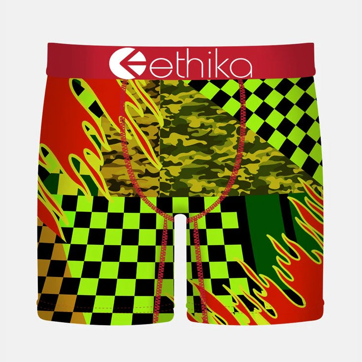 Ethika Men’s Mid Prepare For War Boxer Briefs Underwear 197548407092