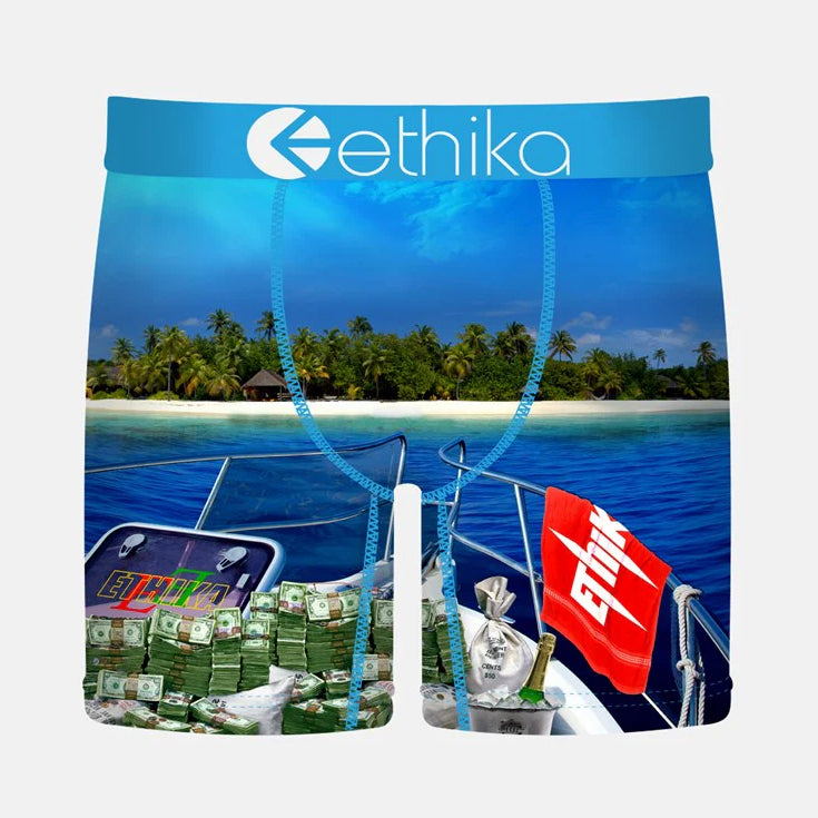 Ethika Men’s Mid The Island Boxer Briefs Underwear 197548404145