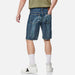 Evisu Mens Daicock Discharged Print & Embroidery Denim Shorts Pants EVISU 4894565561917 Free Shipping Worldwide