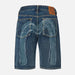 Evisu Men’s Daicock Discharged Print & Embroidery Denim Shorts Mens Pants EVISU 4894565561917 Free Shipping Worldwide