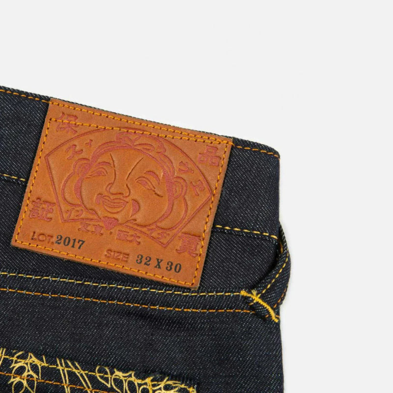 Evisu Mens Seagull Paint Slim Fit Jean Pants & Shorts EVISU 4894565562334 Free Shipping Worldwide