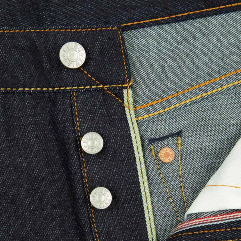 Evisu Mens Seagull Paint Slim Fit Jean Pants & Shorts EVISU 4894565562334 Free Shipping Worldwide