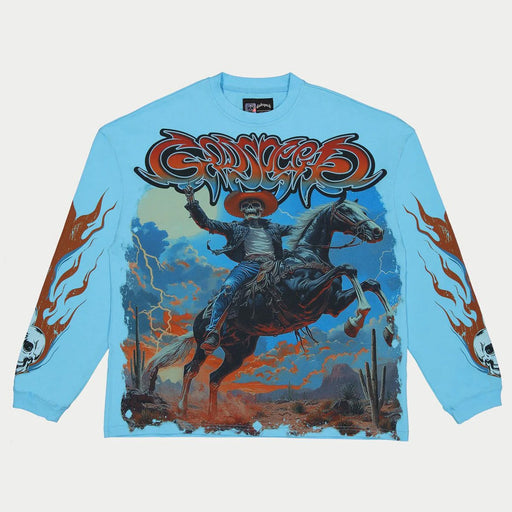 Godspeed Best Western Long Sleeve T-Shirt Men’s T-Shirts 523923