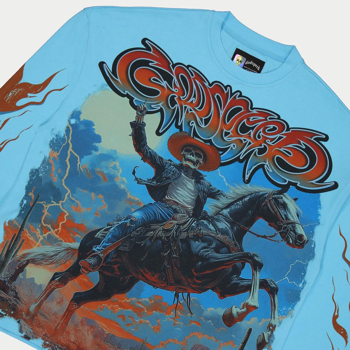 Metro Fusion - Godspeed Best Western Long Sleeve T-Shirt - Men's T