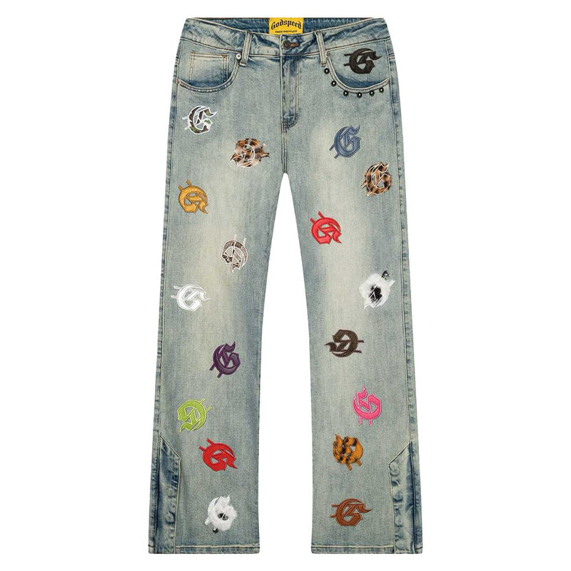 Godspeed Infinity Denim Multi-Color Jean Men’s Pants 523912