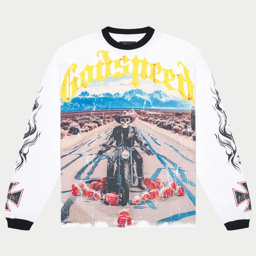 Godspeed Long Lonely Road Sleeve T-shirt Men’s T-Shirts 516152