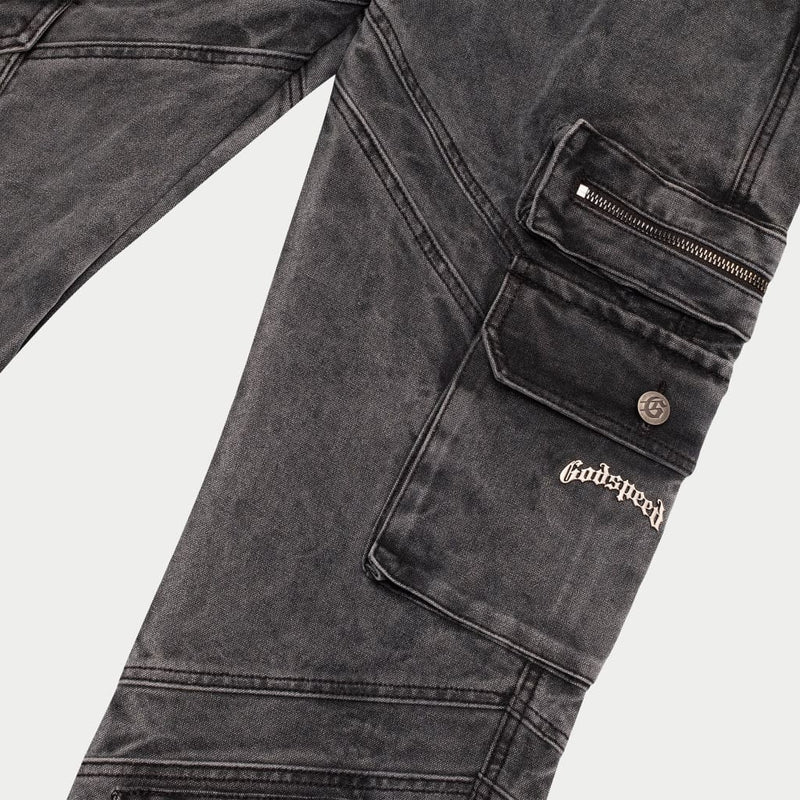 Godspeed Rockstar Flare Cargo Denim Men’s Pants
