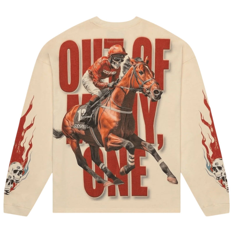 Godspeed Thoroughbred Long Sleeve T-Shirt Men’s T-Shirts