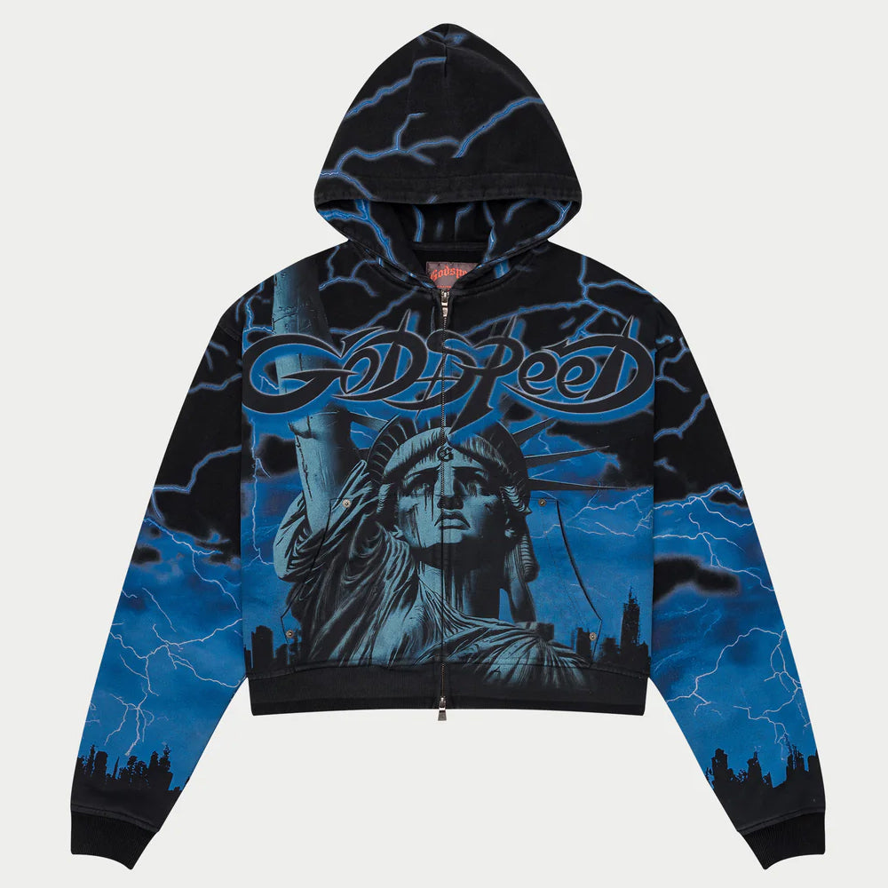 GOD SPEED パーカー メンズ レア Metro Fusion - Godspeed Voltage Zip Hoodie - Men's Hoodies
