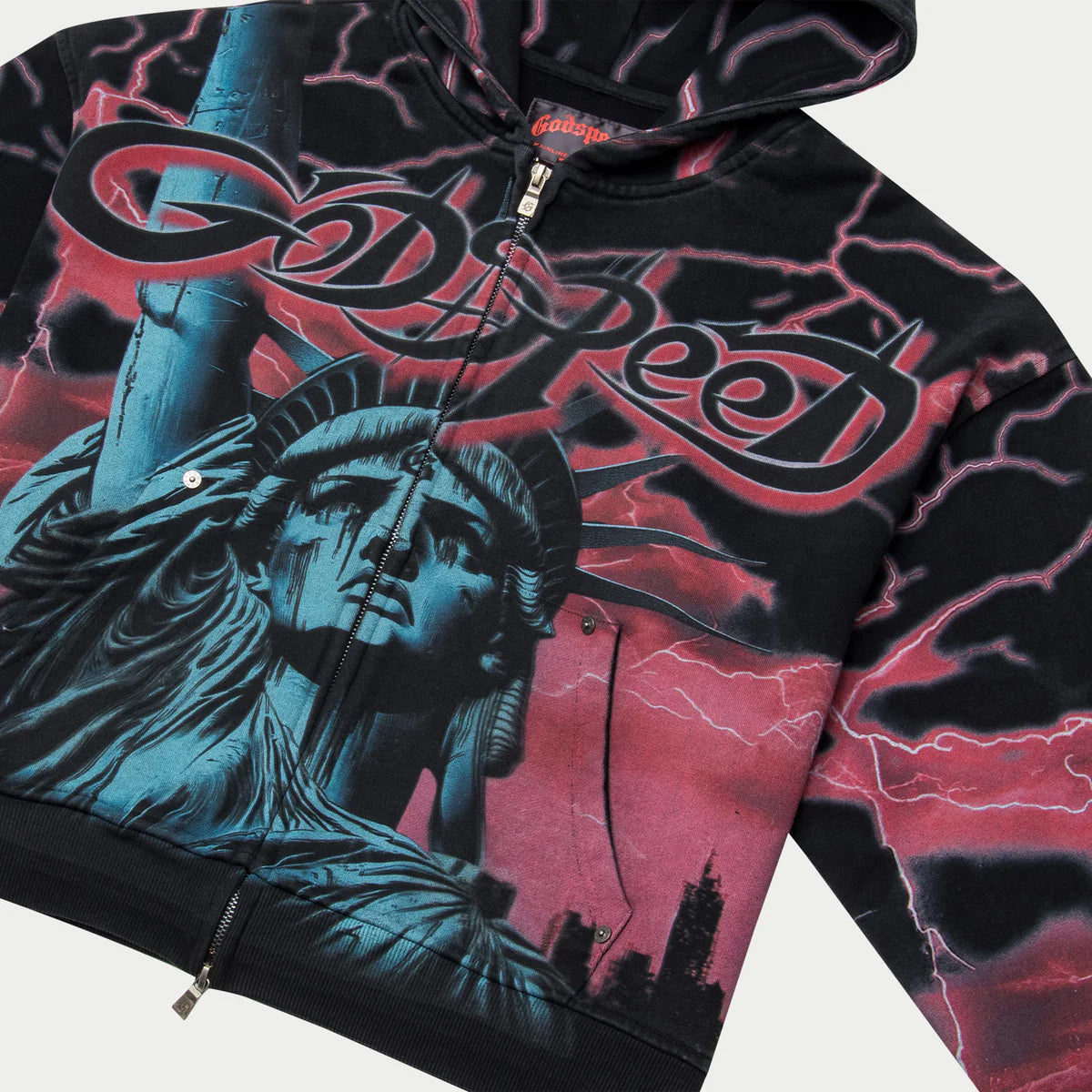 Metro Fusion - Godspeed Voltage Zip Hoodie - Men's Hoodies