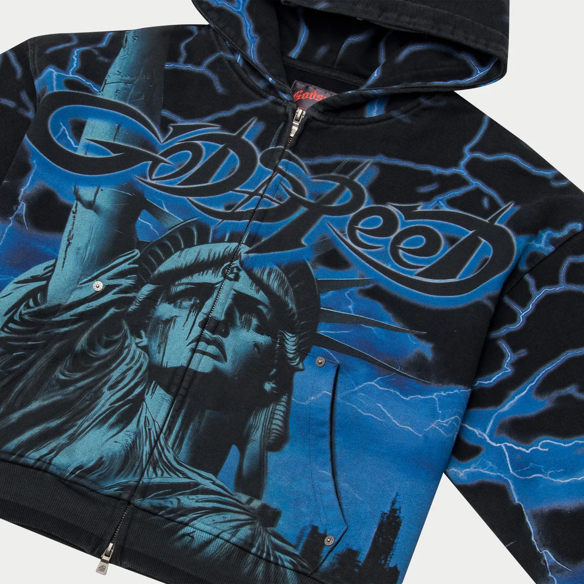 GOD SPEED パーカー メンズ レア Metro Fusion - Godspeed Voltage Zip Hoodie - Men's Hoodies