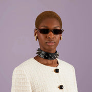 Gucci Rectangular Frame Sunglasses 0889652412689 Free Shipping Worldwide