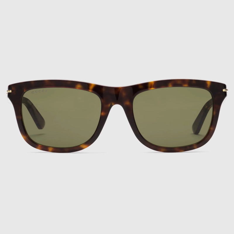 Gucci Rectangular Frame Sunglasses 889652438153 Free Shipping Worldwide