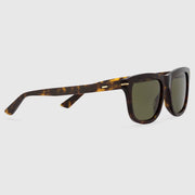 Gucci Rectangular Frame Sunglasses 889652438153 Free Shipping Worldwide