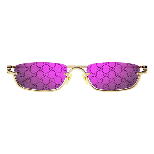Gucci Rectangular Frame Sunglasses 0889652412689 Free Shipping Worldwide