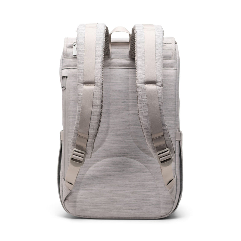 Herschel Little America Mid Backpack Light Grey Crosshatch