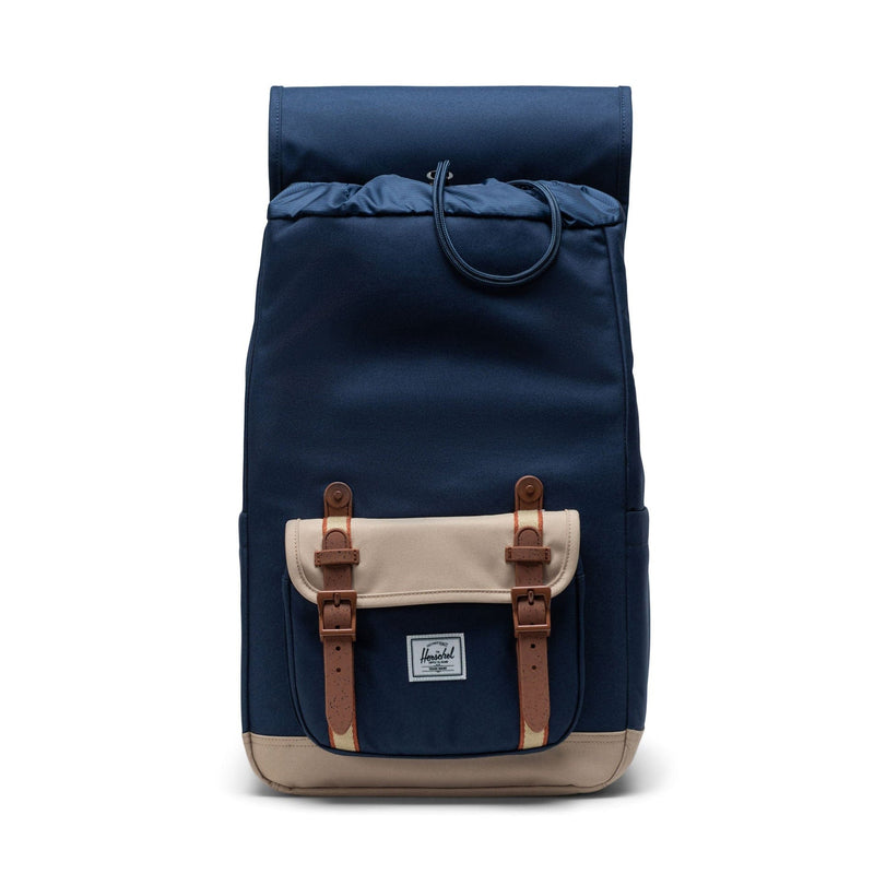 Herschel Little America Mid Backpack Light Grey Crosshatch
