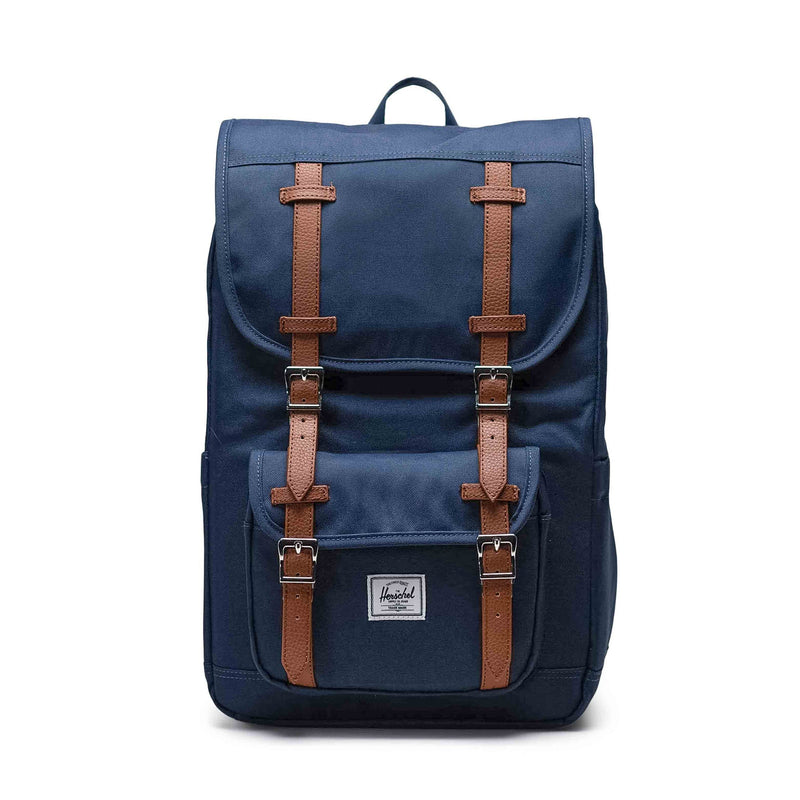 herschel and company backpacks Herschel Little America Mid Backpack Light Grey Crosshatch