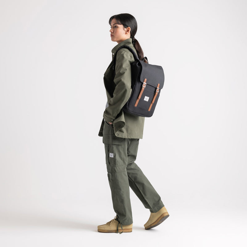Herschel Retreat Small Backpack Black