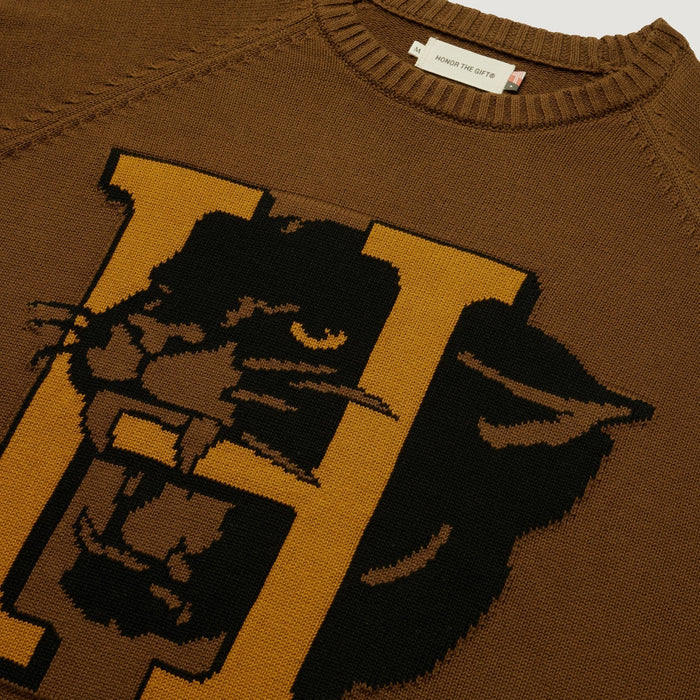 Honor The Gift Mens Mascot Knit Sweater Sweaters HONOR THE GIFT 840249537758 Free Shipping Worldwide