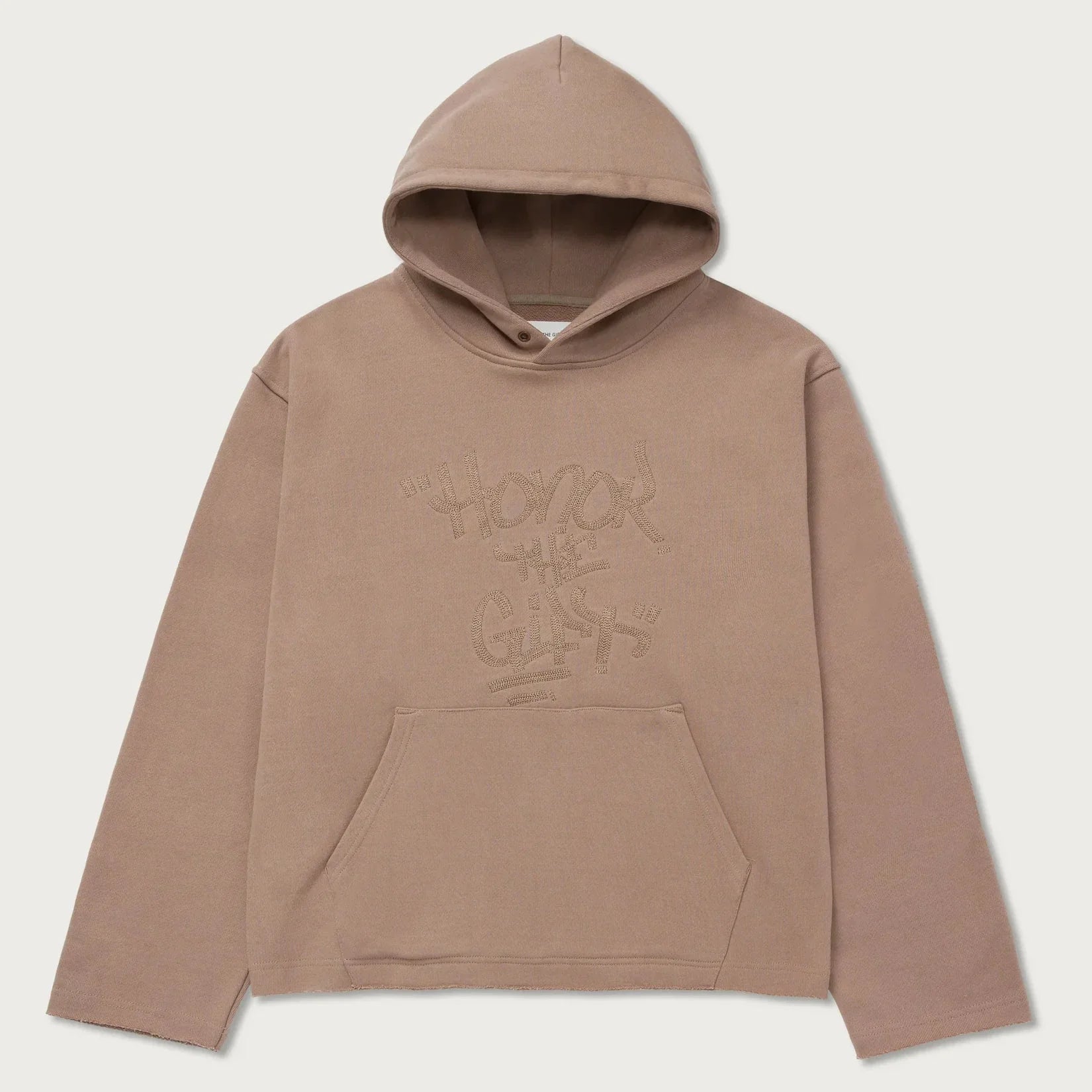 Metro Fusion - Honor The Gift Script Embroidered Hoodie - Men