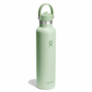 Hydro Flask 24 oz Standard Mouth Water Bottle with Flex Straw Cap Bottles