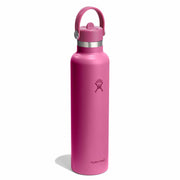 Hydro Flask 24 oz Standard Mouth Water Bottle with Flex Straw Cap Bottles