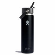 Hydro Flask 24 oz Wide Mouth with Flex Straw Cap Water Bottles 810070084110