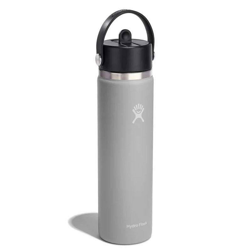 Hydro Flask 24 oz Wide Mouth with Flex Straw Cap Water Bottles
