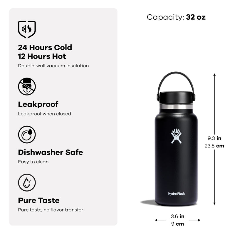 Hydro Flask 32 oz Wide Mouth Water Bottle