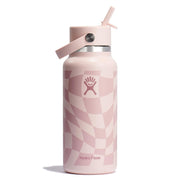 Hydro Flask 32 oz Wide Mouth Water Bottle with Flex Straw Cap Bottles 810070089658