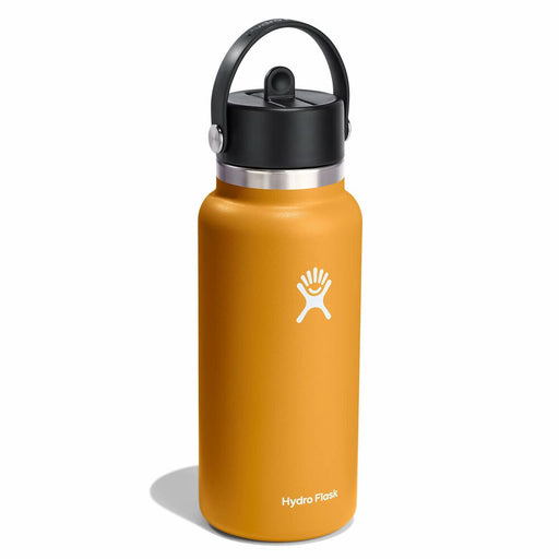 Hydro Flask 32 oz Wide Mouth with Flex Straw Cap Water Bottles 810096857002