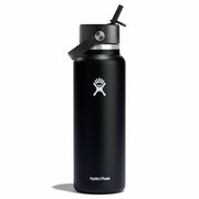 Hydro Flask 40 oz Wide Mouth Water Bottle with Flex Straw Cap Bottles 810028847019