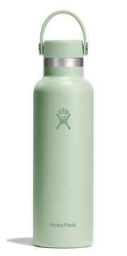Hydro Flask Stainless Steel Standard Mouth Water Bottle with Flex Cap and Double-Wall Vacuum Insulation 810096858979