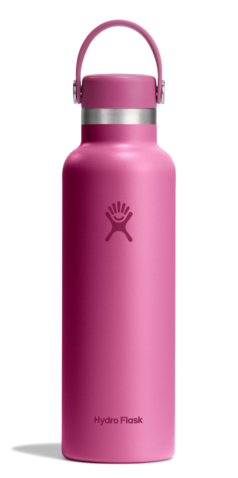 Hydro Flask Stainless Steel Standard Mouth Water Bottle with Flex Cap and Double-Wall Vacuum Insulation 810096858962