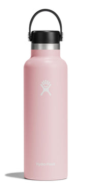 Hydro Flask Stainless Steel Standard Mouth Water Bottle with Flex Cap and Double-Wall Vacuum Insulation 810096852380