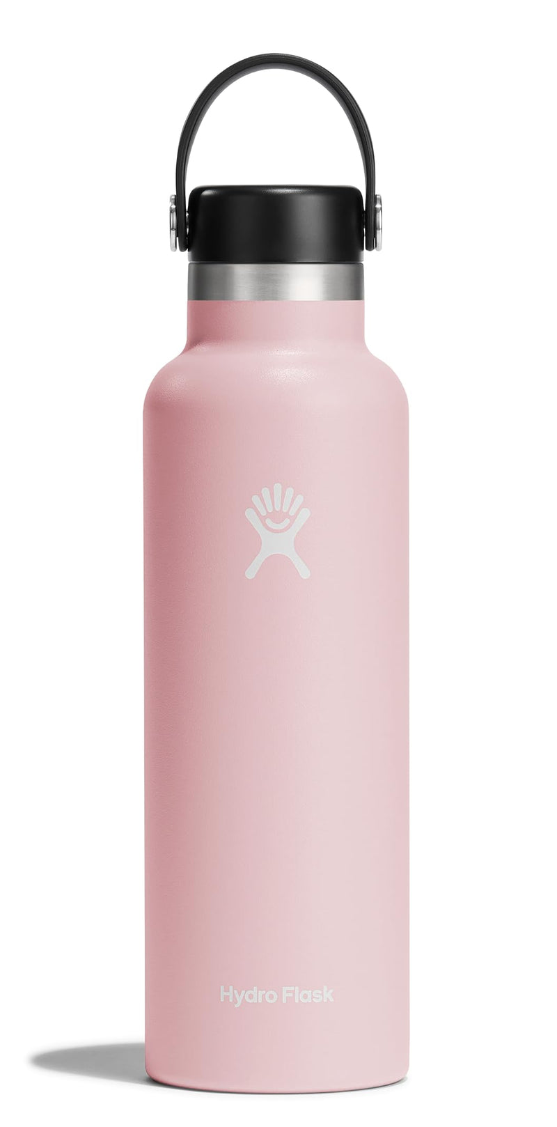 Hydro Flask Stainless Steel Standard Mouth Water Bottle with Flex Cap and Double-Wall Vacuum Insulation 810096852380
